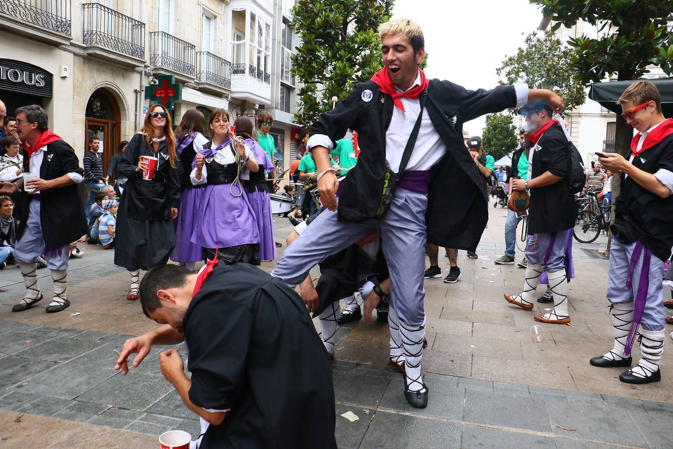 El paseíllo del día de La Blanca, rebautizado este año como &#039;kalejira&#039;