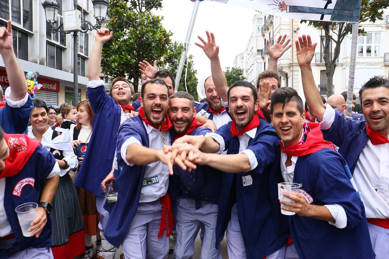 El paseíllo del día de La Blanca, rebautizado este año como &#039;kalejira&#039;