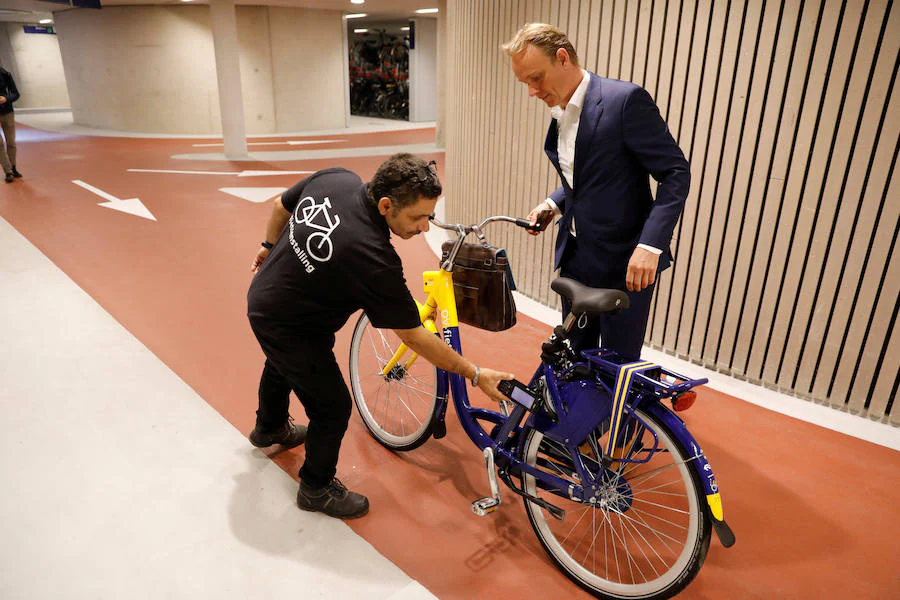 El parking de bicis más grande del mundo está en Holanda