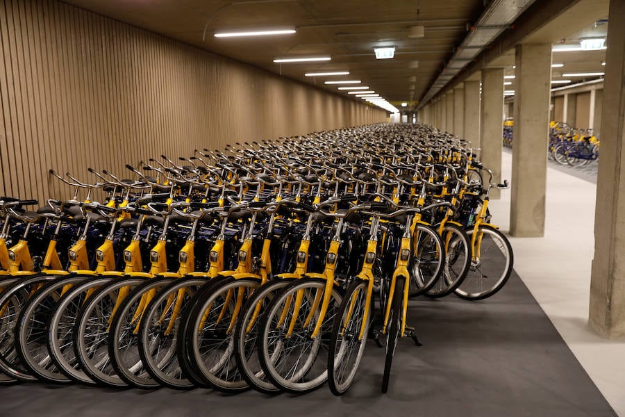 El parking de bicis más grande del mundo está en Holanda