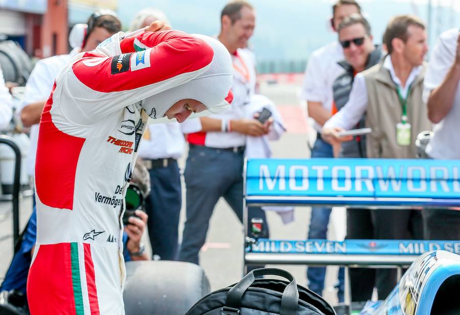 Mick, de 18 años, se puso al volante del Benetton con el que su padre ganó su primer título mundial en 1994: «Ha sido muy divertido»