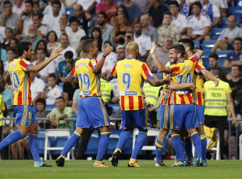 Real Madrid y Valencia se enfrentaron en el Bernabéu en la 2ª jornada de Liga.