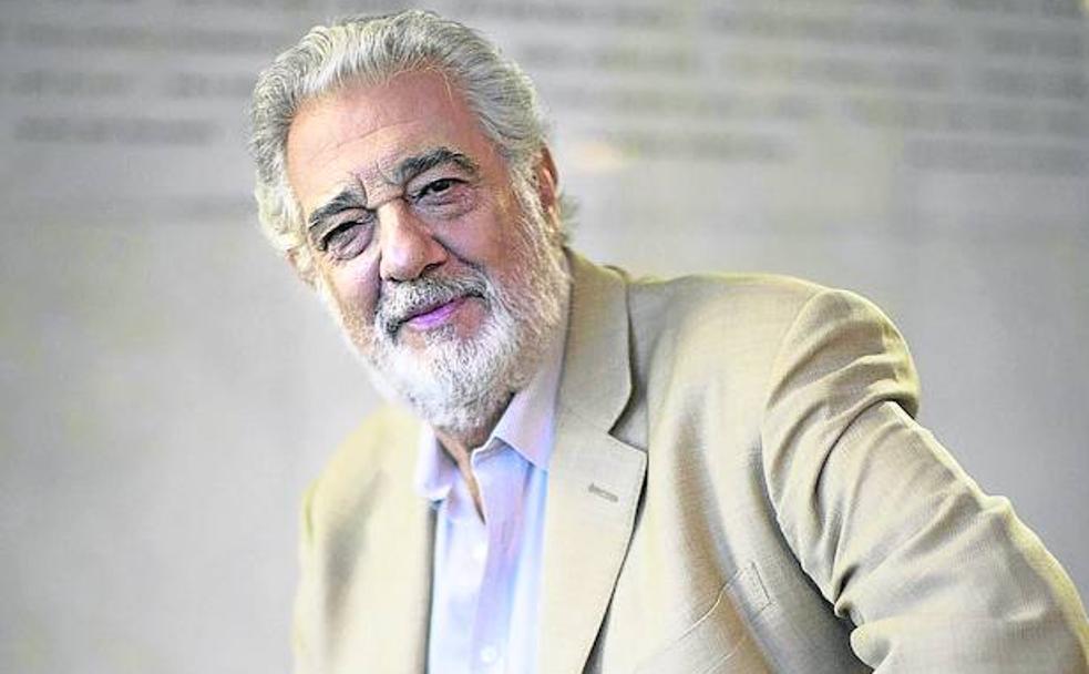 Plácido Domingo, en el Dorothy Chandler Pavilion de Los Ángeles. 