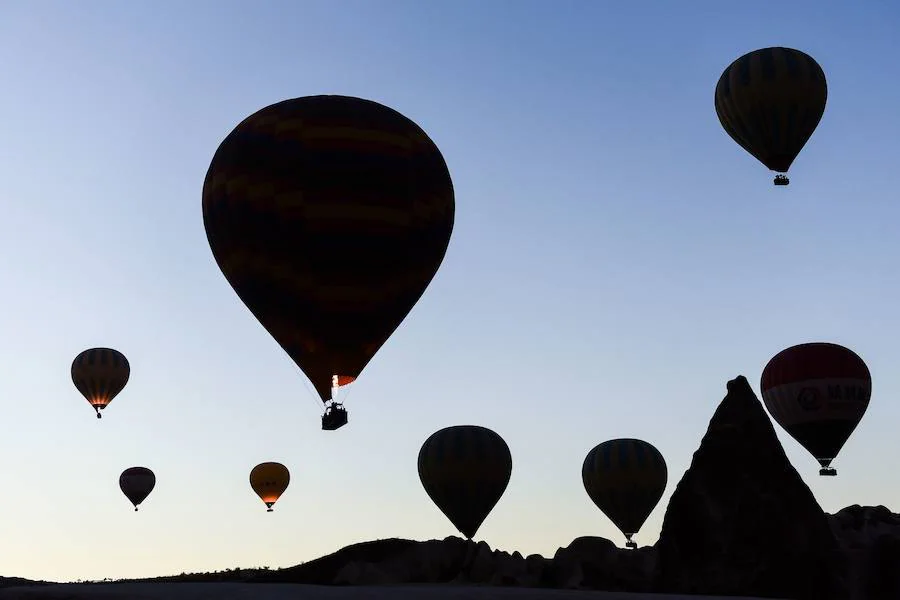 La región turca organiza viajes en globo aeroestático para disfrutar de los paisajes