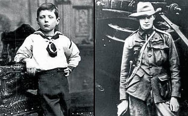 En su comunión y tras fugarse de una cárcel de Pretoria.