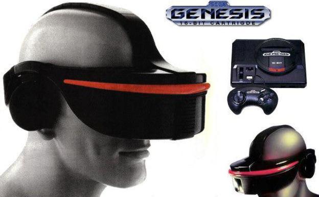 Imagen promocional del proyecto de realidad virtual de Sega. 