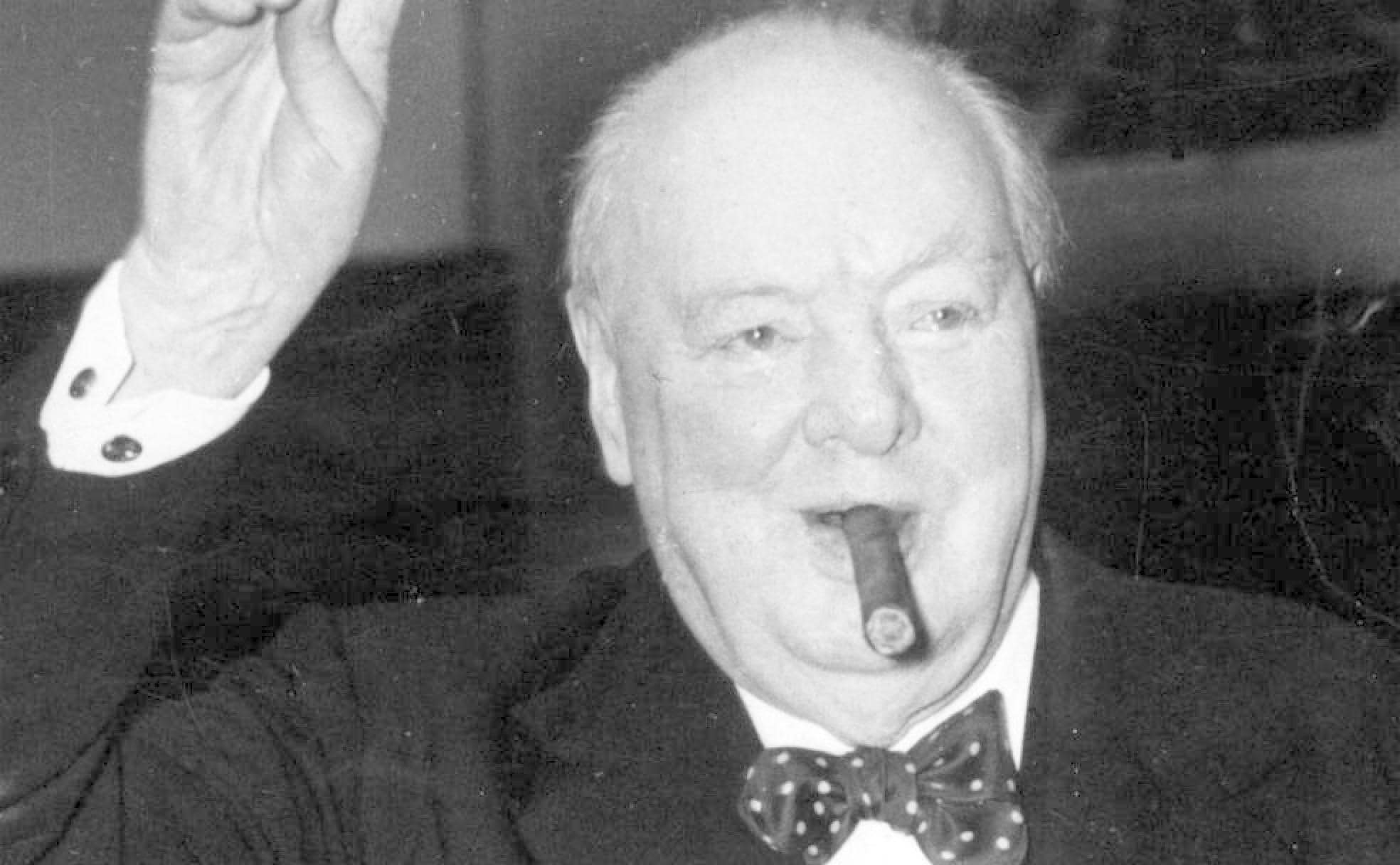 Winston Churchill.