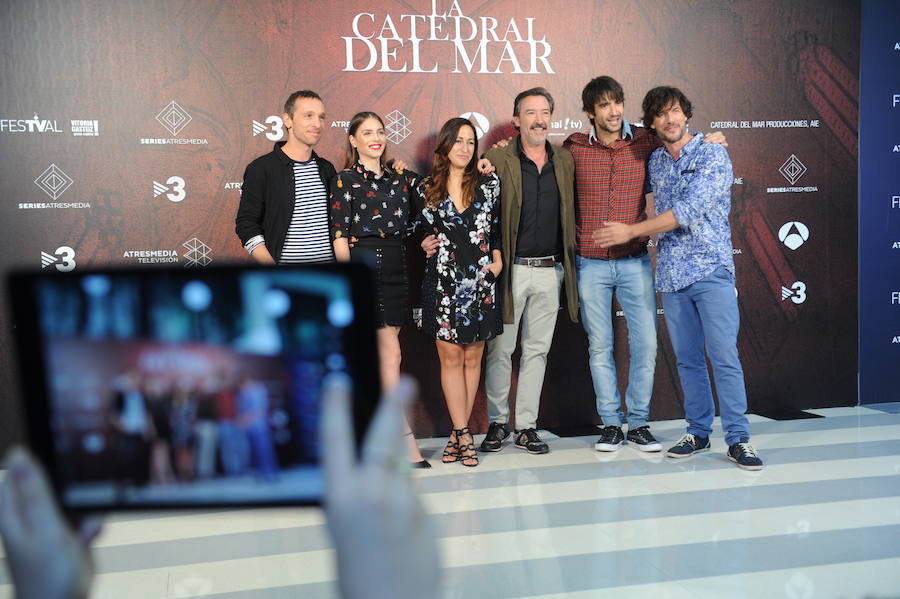 Aitor Luna, Andrea Duro, Pablo Derqui, Daniel Grao y Ginés García Millán han presentado este viernes esta ambiciosa producción de Antena 3