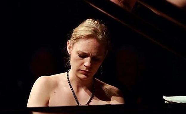 La pianista Beatrice Berrut.