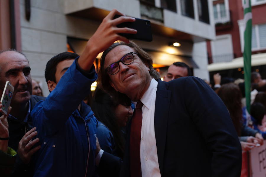 Las fotos de la alfombra naranja de la gala de clausura del FesTVal