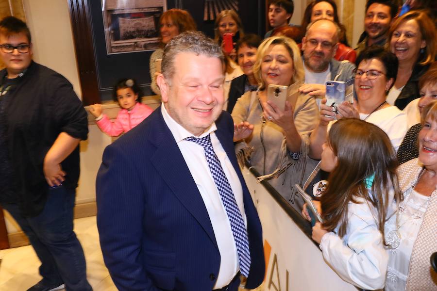 Las fotos de la alfombra naranja de la gala de clausura del FesTVal