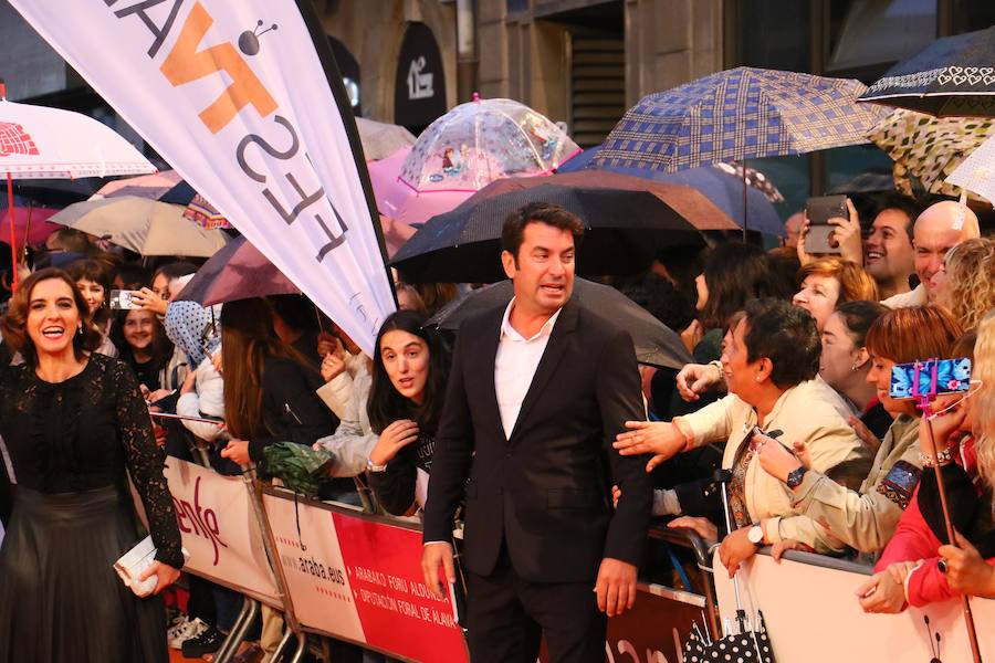 Las fotos de la alfombra naranja de la gala de clausura del FesTVal