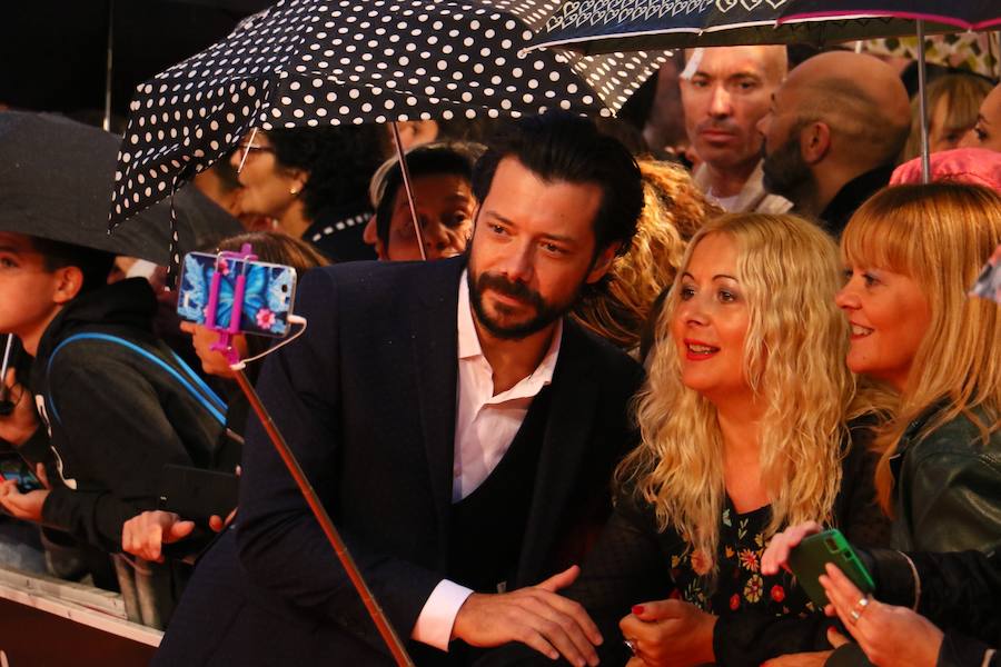 Las fotos de la alfombra naranja de la gala de clausura del FesTVal