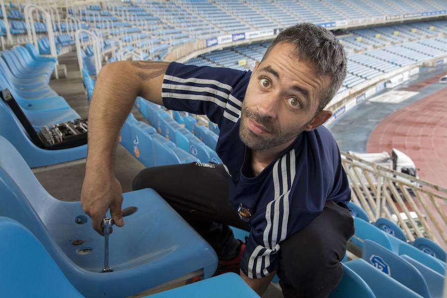 Rubén, de &#039;sin techo&#039; a cuidar de Anoeta