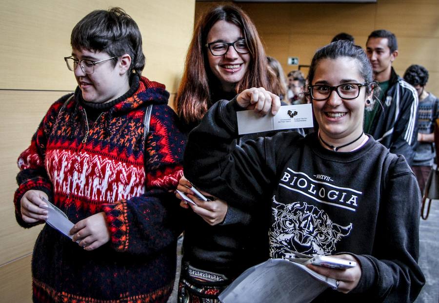 Al acto de bienvenida estaban convocados 500 estudiantes, aunque la asistencia ha rondado los 200