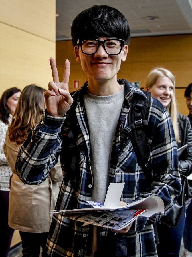 Al acto de bienvenida estaban convocados 500 estudiantes, aunque la asistencia ha rondado los 200