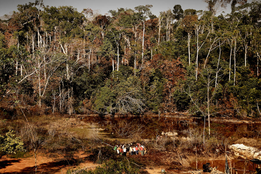 Son unos mineros que abundan en Brasil en la selva del Amazonas. Viven en condiciones infrahumanas y arriesgan su vida al utilizar máquinas como los monitores hidráulicos en búsqueda de mercurio, como sustancia para amalgamar el oro. Un uso que daña gravemente el medio ambiente.