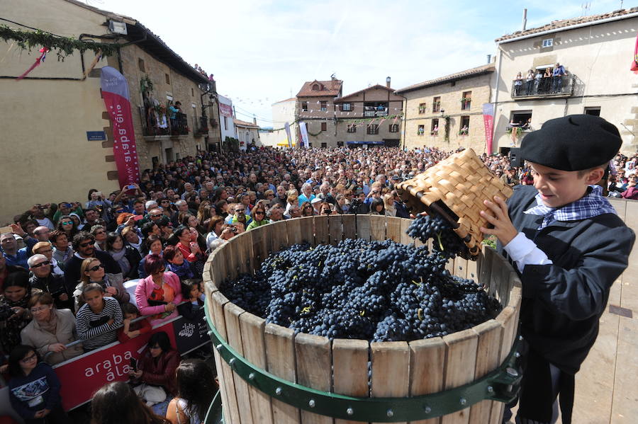 Miles de personas celebran la Fiesta de la Vendimia en Yécora