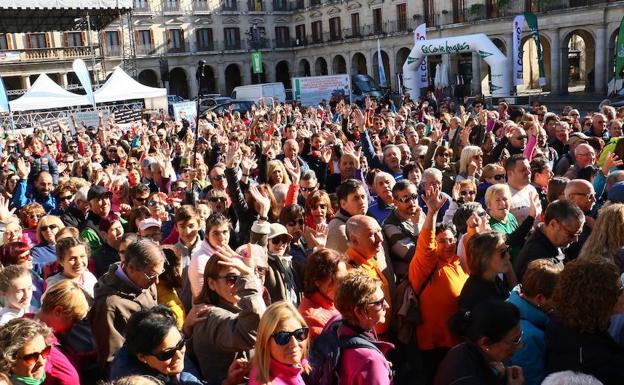 Los participantes han tomado la salida en la plaza de España.