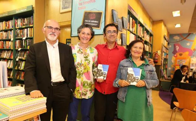 Roberto Sánchez, Ana Belén Alonso, Joaquín Ponte y Encarni Oviedo