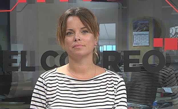 La redactora de política Olatz Barriuso