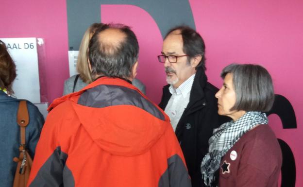 Los padres de Hodei Egiluz han estado presentes en el juicio.