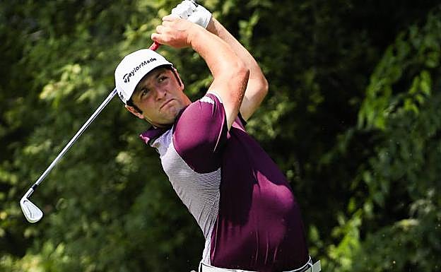Rahm golpea en la jornada del jueves. 
