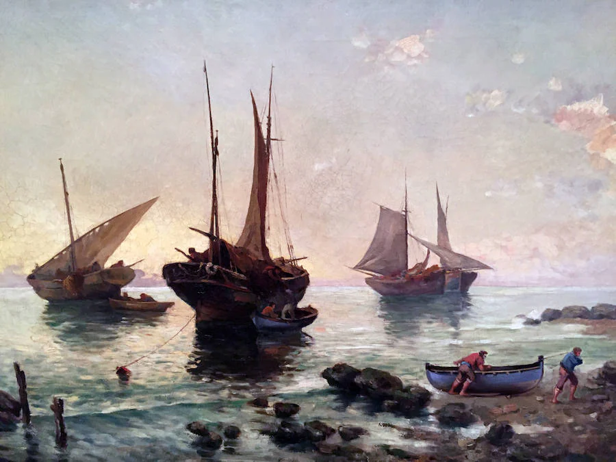 'Retorno de la pesca' (1897), de Emilio Ocon y Rivas.