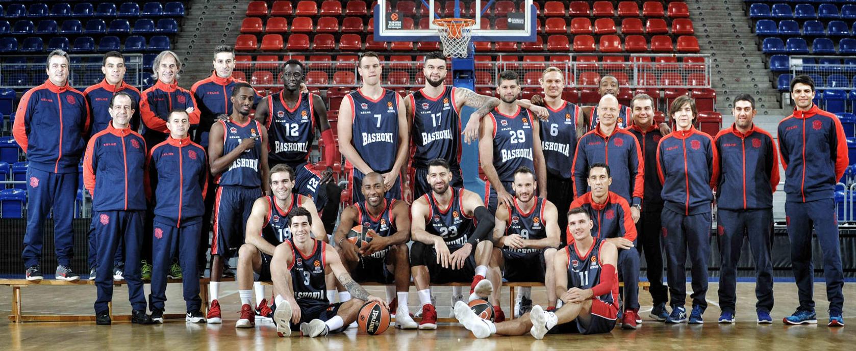 Plantilla del Baskonia para la temporada 2017-18