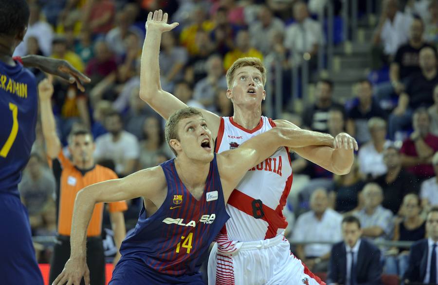 Barcelona - Baskonia. Partido inaugural de la Liga ACB