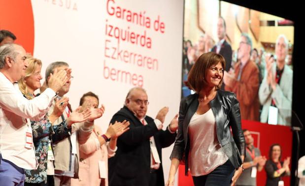 Idoia Mendia ha salido reforzada del congreso socialista de este fin de semana.