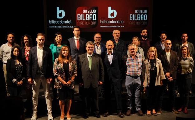 Presentación de la campaña 'Yo elijo Bilbao'.