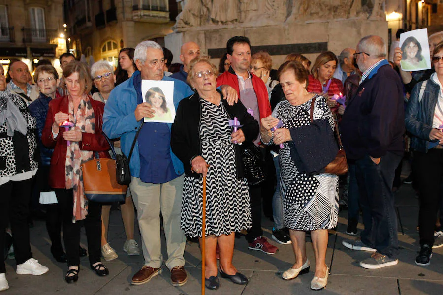 Lantarón y Vitoria muestran su dolor e indignación por el asesinato de Ana Belén Jiménez