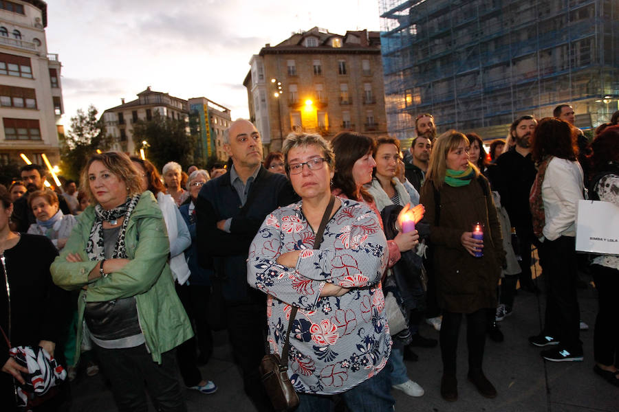 Lantarón y Vitoria muestran su dolor e indignación por el asesinato de Ana Belén Jiménez