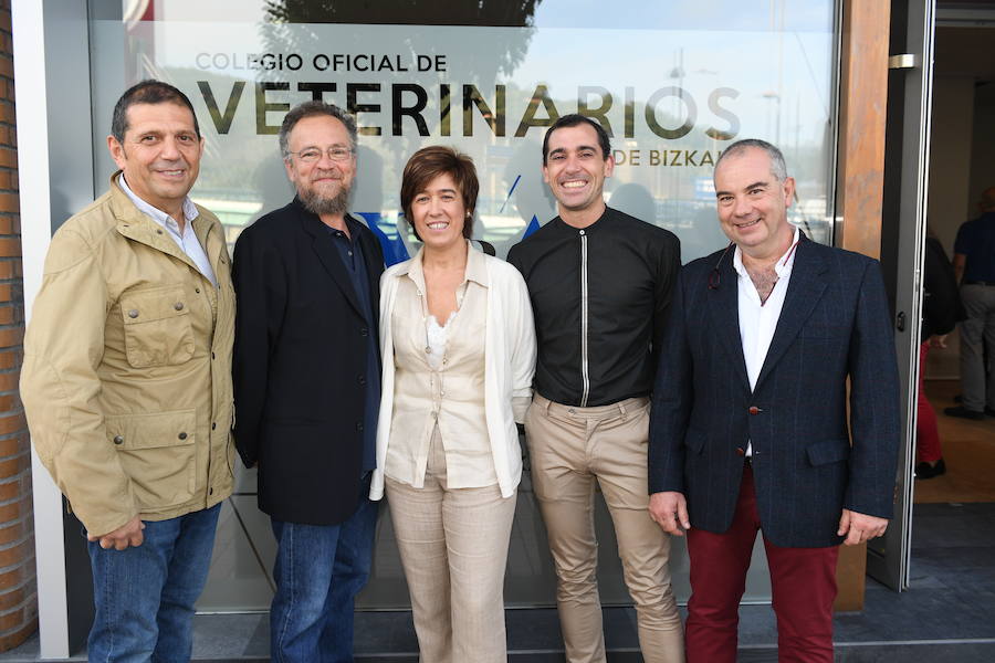 Mikel Olano, José Triviño, Argizka Etxebarria, Egoitz Bikandi y Xabier Arbeloa.