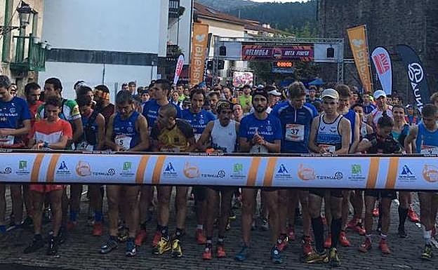 Salida de la prueba. 