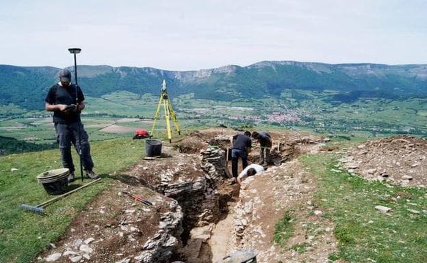 Excavaciones desarrolladas en San Pedro. 