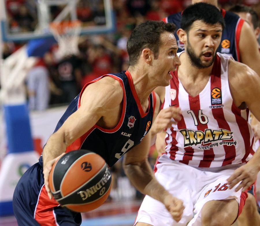 Las mejores imágenes del Olympiacos - Baskonia, primer partido de Euroliga de la temporada 2017-2018