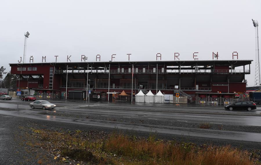 El Östersunds ya lo tiene todo preparado para recibir a los leones el jueves en el partido de la UEFA Europa League.