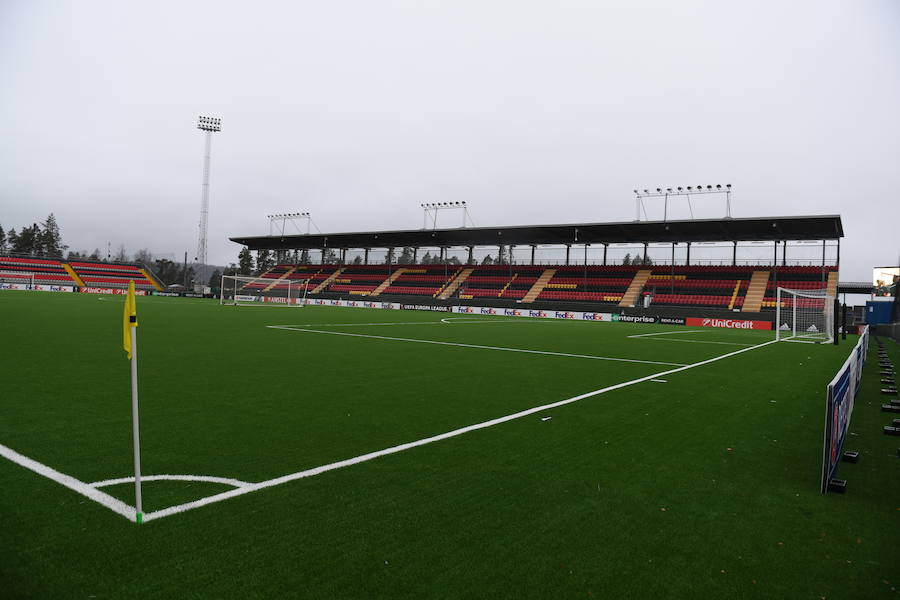 El Östersunds ya lo tiene todo preparado para recibir a los leones el jueves en el partido de la UEFA Europa League.