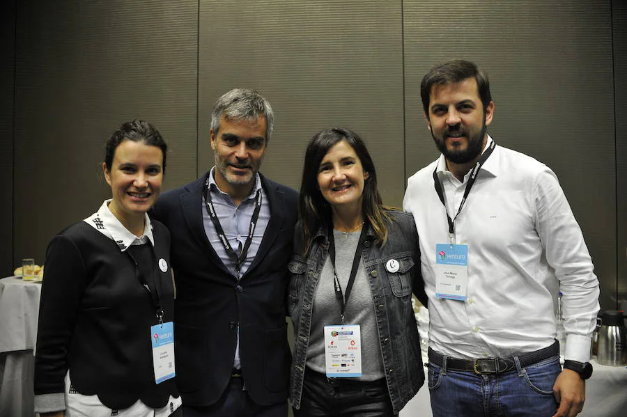 Carolina Rodríguez, Lalo García, Mireia Sola y José María Torrego.