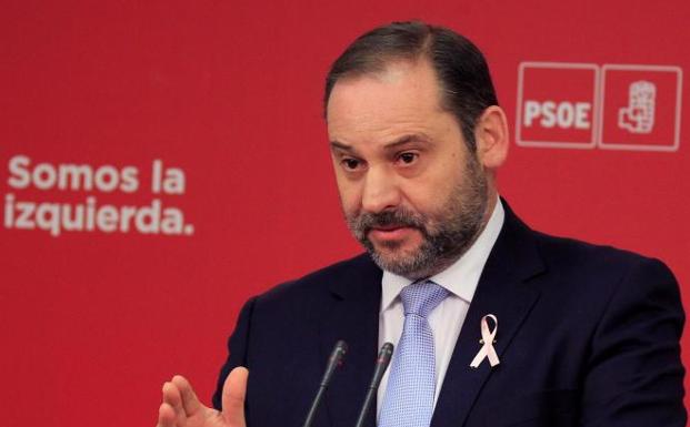 El secretario de Organización del PSOE, José Luis Ábalos,