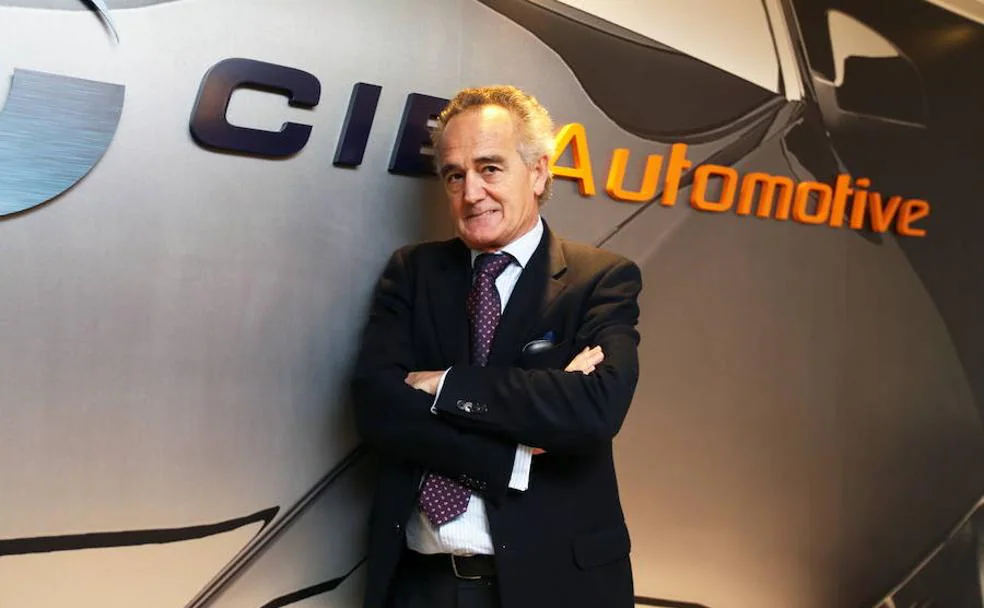 Antón Pradera, presidente de Cie Automotive.