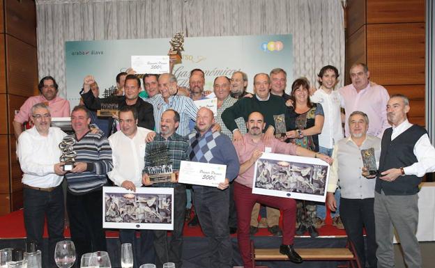 Entrega de premios de la pasada edición. 