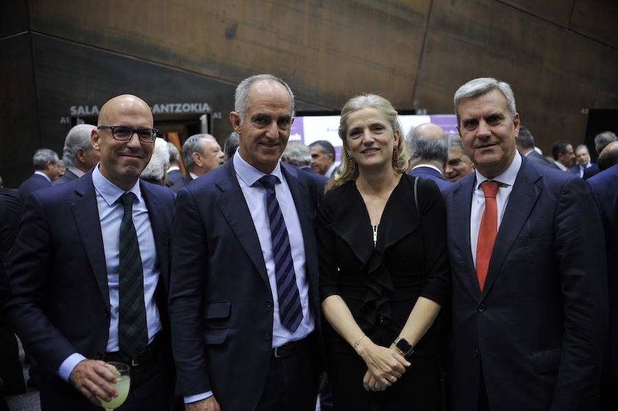 Alex Belaustegui, Alex Artetxe, Patricia Arias y Gabriel Zabala.