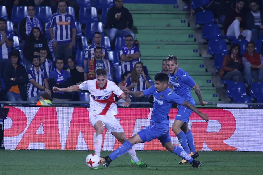 Las mejores imágenes del Getafe - Alavés de Copa