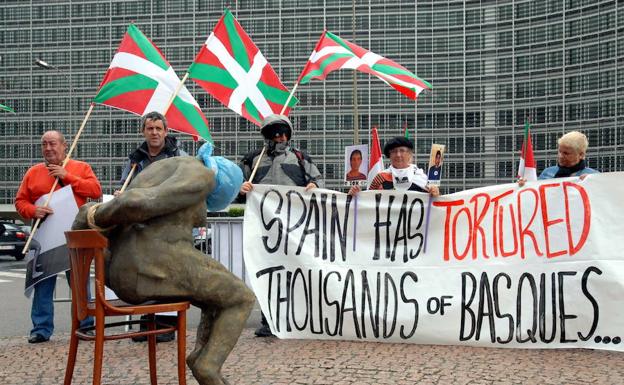 Acto organizado en Bruselas por miembros de la izquierda abertzale.