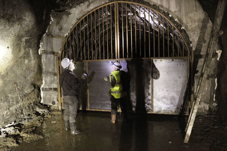 El Gobierno vasco confirma la estabilidad de la mina Malaespera tras siete años cegada por un derrumbe