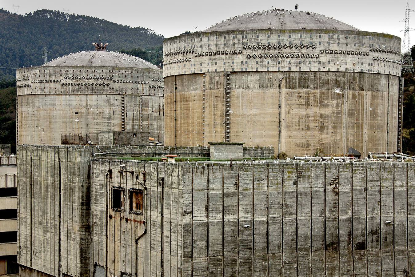 La antigua central nuclear de Lemoiz, en imágenes
