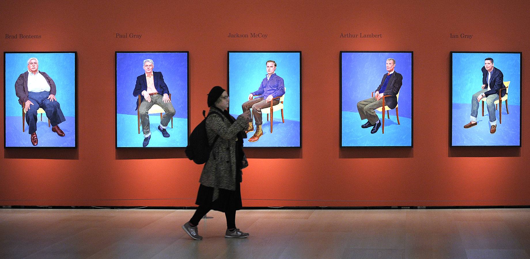 Exposición de David Hockney en el Guggenheim